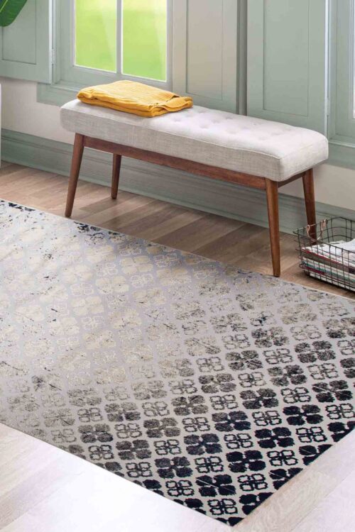 Blue/Gray Mehr Rug